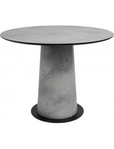 Кухонный стол Lepremo AV 1317 HPL+МДФ 1000 (мрамор марквина синий/черный)