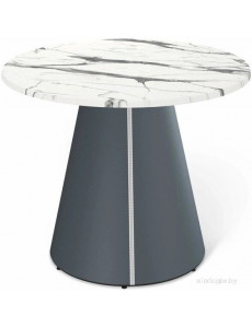 Кухонный стол Sheffilton SHT-TU89/TT46 90 (антрацит/серый/белый мрамор)