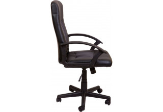 AksHome Polo Eco (экокожа/ткань, черный)