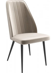 Стул Мамадома Leonard M (d07 Pearl Grey Lux/черный)