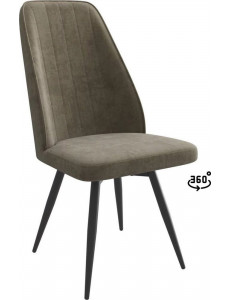 Стул Мамадома Leonard M-R1 360 (b05 Latte Lux/черный)
