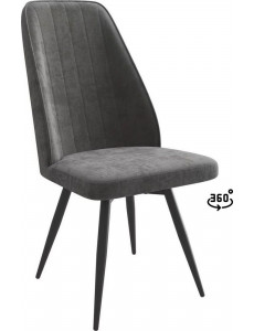 Стул Мамадома Leonard M-R1 360 (b28 Antracite Lux/черный)