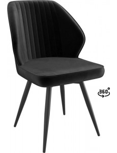 Стул Мамадома Michael-R1 360 (d24 Black Lux/черный)