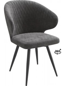 Стул Мамадома Rob-R1 360 (b28 Antracite Lux/черный)