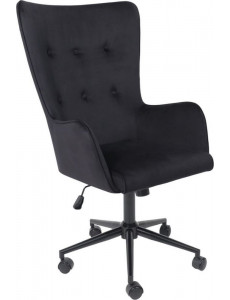 Офисное кресло AksHome Bella XL (Black Seven 035 велюр/черный)