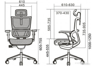 Ergostyle Vision VIM01-W (оранжевый)