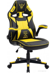 Игровое (геймерское) кресло FLOKY Asgard Yellow-Black (желтый/черный)
