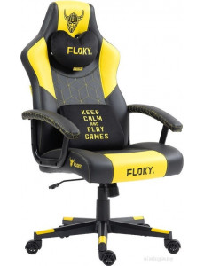 Игровое (геймерское) кресло FLOKY Huginn Yellow (желтый)