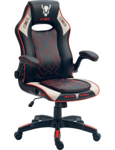Игровое (геймерское) кресло FLOKY Nexus Grey-Red