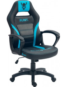 Игровое (геймерское) кресло FLOKY Vibe Aqua-Black