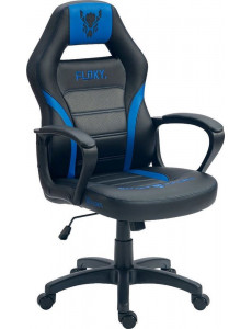 Игровое (геймерское) кресло FLOKY Vibe Blue-Black