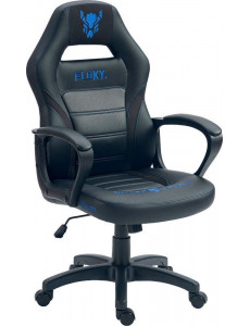 Игровое (геймерское) кресло FLOKY Vibe Suede Black