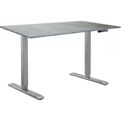 ErgoSmart Manual DESKFIT DF100 1380х800х18 мм (бетон чикаго/серый)