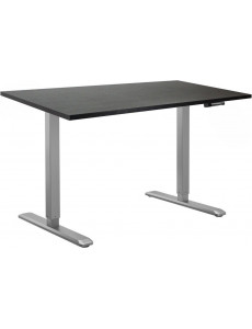 Стол для работы стоя ErgoSmart Manual DESKFIT DF100 1200х650х25 мм (дуб мореный/серый)