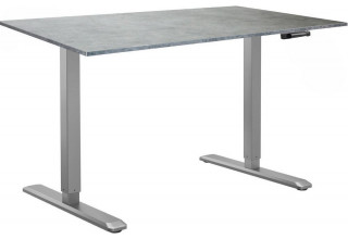 ErgoSmart Manual DESKFIT DF100 1200х650х18 мм (бетон чикаго/серый)