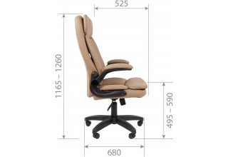 CHAIRMAN 533 (экокожа черный)