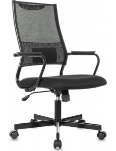 Офисное кресло Бюрократ CH Balance черный Elastic-102 TW-11 (сетка/ткань крестовина металл черный)
