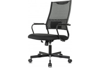 Бюрократ CH Balance черный Elastic-102 TW-11 (сетка/ткань крестовина металл черный)