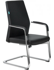 Кресло Бюрократ _JONS-LOW-V (черный)