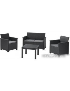 Набор садовой мебели Keter Emma 2 Seater (графит)