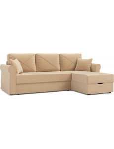 Угловой диван Mio Tesoro Имола (Velutto 59, сван)