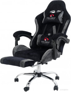 Игровое (геймерское) кресло Calviano Amarone (black-grey plush)