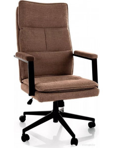 Офисное кресло Signal Q-091 (Noelle 33 темно-бежевый/черный)