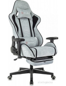 Игровое (геймерское) кресло Zombie Drift/F (серо-голубой/черный)