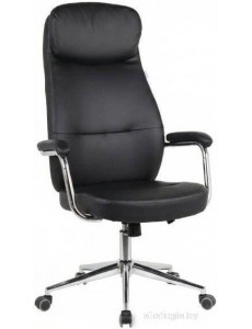 Офисное кресло King Style Softic PU Chrome (черный)