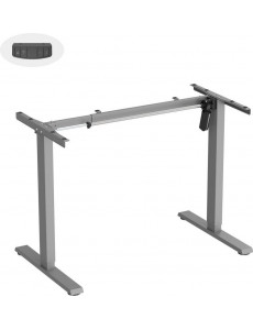 Подстолье для стола ErgoSmart Electric Desk Slim (серый)