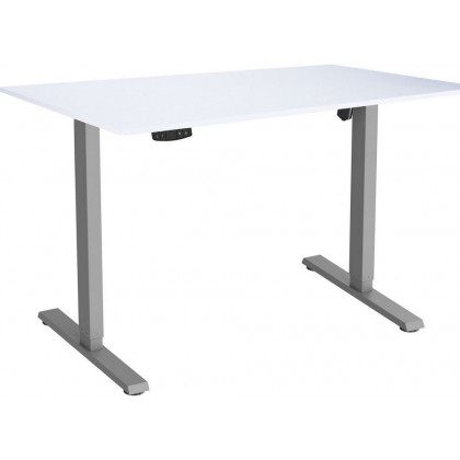 ErgoSmart Electric Desk Slim 1200х650х18 мм (альпийский белый/серый)