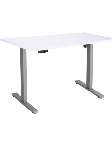 Стол с регулировкой высоты ErgoSmart Electric Desk Slim 1200х650х25 мм (альпийский белый/серый)