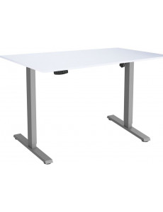 Стол с регулировкой высоты ErgoSmart Electric Desk Slim 1200х650х18 мм (Ясень Тронхейм/серый)