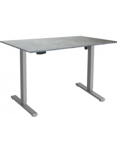 Стол с регулировкой высоты ErgoSmart Electric Desk Slim 1200х650х18 мм (бетон чикаго/серый)